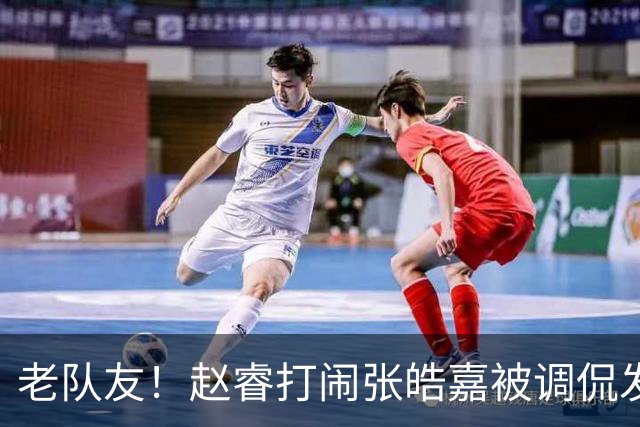 老队友！赵睿"打闹"张皓嘉被调侃发型 布朗陈盈骏崔永熙焦泊乔合照留念